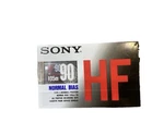 Sony HF90 Minutes Type 1 Normal Position Blank Audio Cassette Tape New Sealed. Fixed Price $5.99.