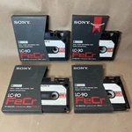 Lot 4 Sony Elcaset Demonstration Tape + Fecr LC-60 LC-90 LC-30 ***read Untested. Fixed Price $100.00.