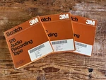 Used Scotch 176 Audio Recording Tape, 1/4" X 1200' 3M Reel-to-reel. Fixed Price $5.99.