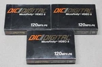 3X Dic Digital 120 MPX-P6 Microfinity Video 8 Sealed Tapes. Fixed Price $20.00.