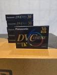 Panasonic 30 Min. Dvc Mini Digital Video Cassette Tape. Fixed Price $50.00.