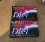 2 New Fuji Dr-i 60 Minute Normal Bias Blank Audio Cassette Tapes Sealed. Fixed Price $10.00.