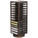 Cassette Tape Storage, 360-DEGREE Rotatable Design Farmhouse Style R.... Fixed Price $55.00.