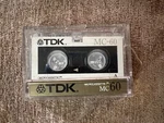 Tdk MC-60 Microcassette Tape Lot Of 2 New. Fixed Price $12.99.