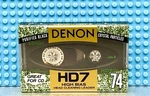 Denon HD-7 74 1993 Usa Type Ii Blank Cassette Tape (1) (sealed). Fixed Price $35.99.
