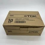 Tdk Blank Vhs Tapes Superior Quality T-120 10- Min Sealed. Fixed Price $39.99.