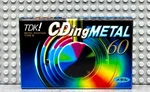 Tdk Cding Metal 60 1997 Japan Blank Cassette Tape (1) (sealed). Fixed Price $30.59.