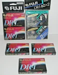 7 Fuji Audiocassette Tapes Normal Bias Dr-i 90 Extraslim 60. Fixed Price $7.95.