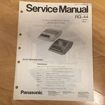 Original Panasonic Service Manual For Rq Model Cassette Players Select One. Fixed Price $7.48.