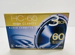 Radioshack HC-60 High Clarity Audio Cassette Tapes 3-PACK New/unopened. Fixed Price $9.99.