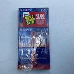 Sony Video Min 8MM Standard Grade P6-120MP Tapes 3 Pack Brand New. Fixed Price $15.99.