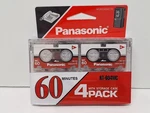 Panasonic Microcassette Minute Tapes Packs-storage Case RT-604MC Sealed. Fixed Price $14.99.