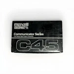 Maxell Professional Industrial P/i Communicator Series C45 Audio Cassettes Mi. Fixed Price $29.87.