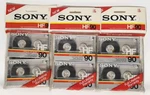 Lot Of 3 Sony 2 Packs Hf 90 Audio Clear Cassette Tapes Vintage Brand New Sealed. Fixed Price $29.89.