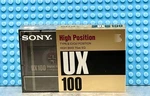 Sony Ux 100 1989 Japan Type Ii Blank Cassette Tape (1) (sealed). Fixed Price $26.99.
