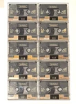 Lot Of 10 Maxell Xlii 90 CRO2 High Bias Cassette Tapes Recorded Once. Fixed Price $41.75.