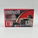 Maxell UR120 Minutes Audio Cassette Tape New Sealed. Fixed Price $8.99.