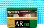Tdk Ar 100 1988 Usa Type I Blank Cassette Tape (1) (sealed). Fixed Price $33.99.