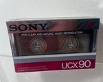 Sony Ucx 90 Type Ii (high Bias) Blank Cassette Tape New / Sealed. Fixed Price $12.00.