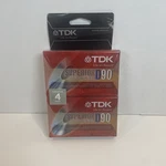 Tdk D90 Cassette Tapes Superior Normal Bias 4 Pack New. Fixed Price $7.50.
