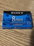 Sony 8MM Video Camcorder Cassette 120 Minute Mp Standard Tape, Sealed New. Fixed Price $12.99.