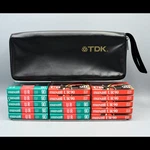 Maxell UR-90 Blank Audio Cassette Tapes Lot Of 15 New With Tdk Storage Case. Fixed Price $34.99.