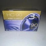 Black Audio Cassette Tapes High Clarity HC-90 Base Type 44-947 3 Pack Nwt. Fixed Price $7.18.
