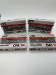 4-JVC Dynarec DA1/90 Audio New Cassette Tape.. Fixed Price $75.00.