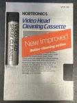 Nortronics Video Head Cleaning Cassette For All Vhs Systems- VCR-130 Open Box. Fixed Price $12.00.