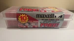 New Sealed Maxell 10 Pack Ur 90 Blank Audio Cassette Tapes With Storage Case. Fixed Price $24.99.