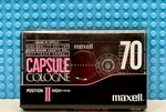 Maxell Capsule Cologne 70 1990 Type Ii Blank Cassette Tape (1) (sealed). Fixed Price $29.99.