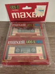 Maxell Uds Ii 90 High Bias Audio Cassette Tapes 2 Pack New Sealed. Fixed Price $29.99.