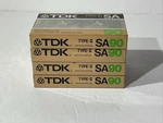 Lot Of 4 Tdk Sa 90 Type Ii Blank High CRO2 Audio Cassette Tape Sealed New. Fixed Price $32.99.
