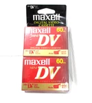 Maxell Mini Dv Digital Video Cassettes 60 Minutes Sealed Pack Of 2. Fixed Price $9.99.
