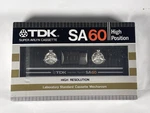 Vintage Cassette Audio Tape Tdk Avilyn SA60 High Position Type 2. Fixed Price $21.99.