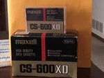 Maxell CS-600XD High Density Data Cassettes CS600XD New Lot Of 11 Free Shipping. Fixed Price $79.00.