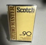 Scotch Studio Master Avm 90 Type Blank Cassette Tape (1) (new). Fixed Price $10.46.