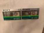 Pair Of Sony HF-S60 Cassettes Brand New Very Nice!. Fixed Price $94.95.