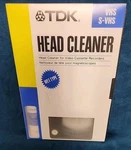 Tdk / S-vhs Wet Vcr Head Cleaner TCW-11. Fixed Price $16.87.