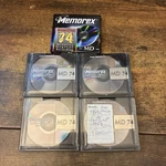 Lot Of 5 Memorex MD74 Minidiscs Pre-recorded With Cases (1 Still Sealed). Fixed Price $19.99.