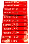 11 Pack Maxell Ur 90 Minute Blank Audio Cassette Tapes Normal Bias New-sealed. Fixed Price $24.99.