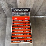 Memorex DB-60 Normal Bias Type 1 Cassette Tapes (9) New-sealed. Fixed Price $25.49.