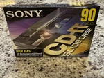 New Sony 90 Minute High Bias Type Ii Cd-it Slide Case Blank Audio Cassette Tape. Fixed Price $6.99.