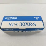 10 Maxell Camcorder Video Cassette Tapes Vhs-c Svhsc ST-C30 Xr-s Black Japan New. Fixed Price $74.99.