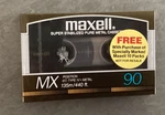 Maxell Mx 90 Vintage Blank Audio Cassette Tape Metal Japan New Sealed. Fixed Price $27.95.