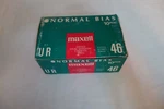 Vintage Box 10 Maxell Cassette Tapes Ur 46 Blank Brand New. Fixed Price $89.99.