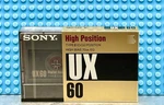 Sony Ux 60 1989 Japan Type Ii Blank Cassette Tape (1) (sealed). Fixed Price $26.99.