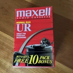 10 Pack Maxell UR90 Minutes Blank Audio Media Recording Cassette Tapes - New. Fixed Price $18.00.