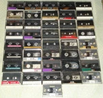 Lot Of 41 CRO2 Type Ii Cassette Tapes - Tdk Sony Maxell Basf All Tested. Fixed Price $72.50.