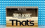 That's Mg-x 1990 Europe Type Iv Blank Cassette Tape (sealed). Fixed Price $62.99.
